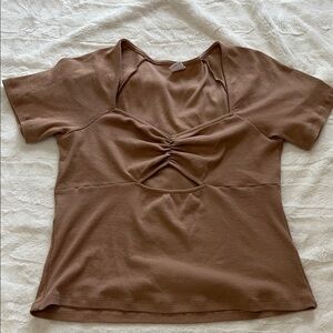 Brown Women's Top
